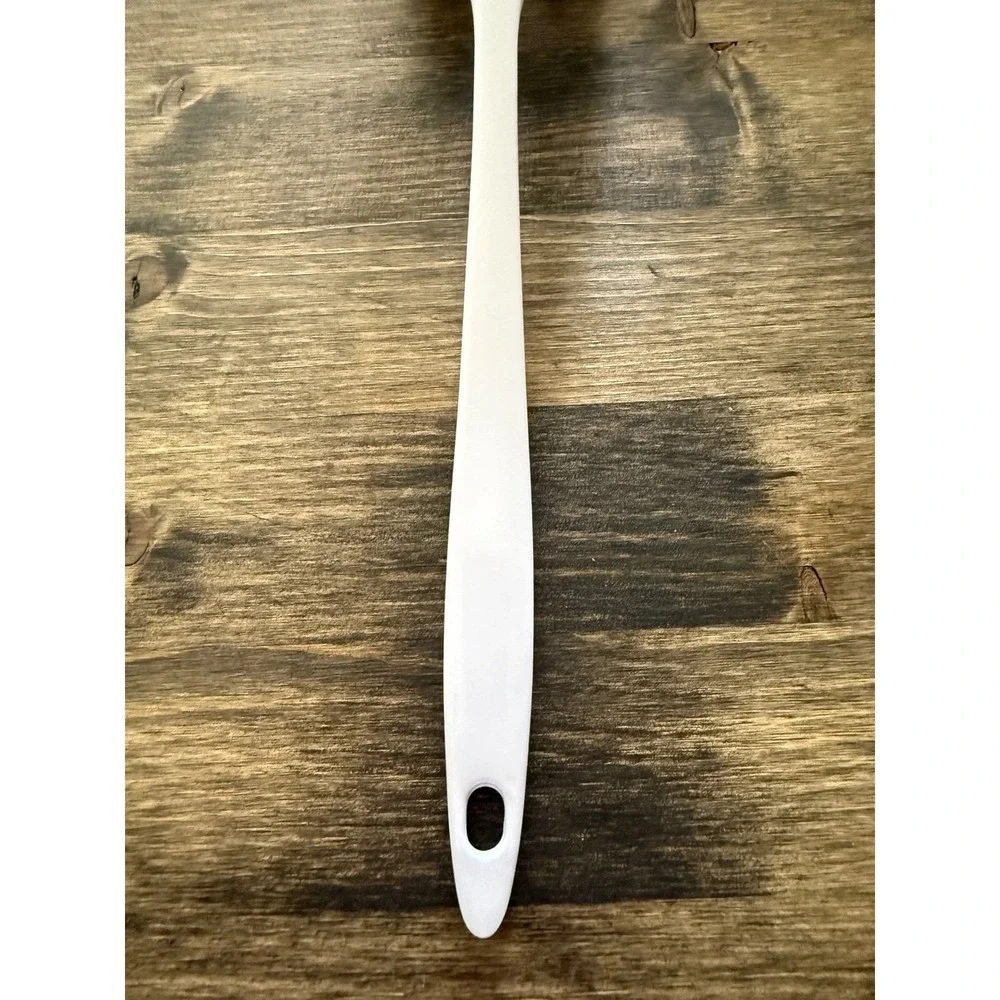 Slotted Spoon 11.5in White Excellent Melamine Kitchen Utensil